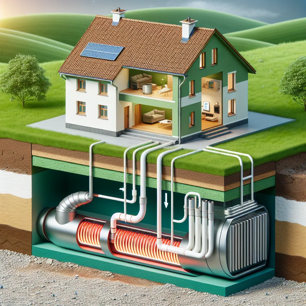 Ogrzewanie domu energią ziemi dzięki wymiennikowi gruntowemu